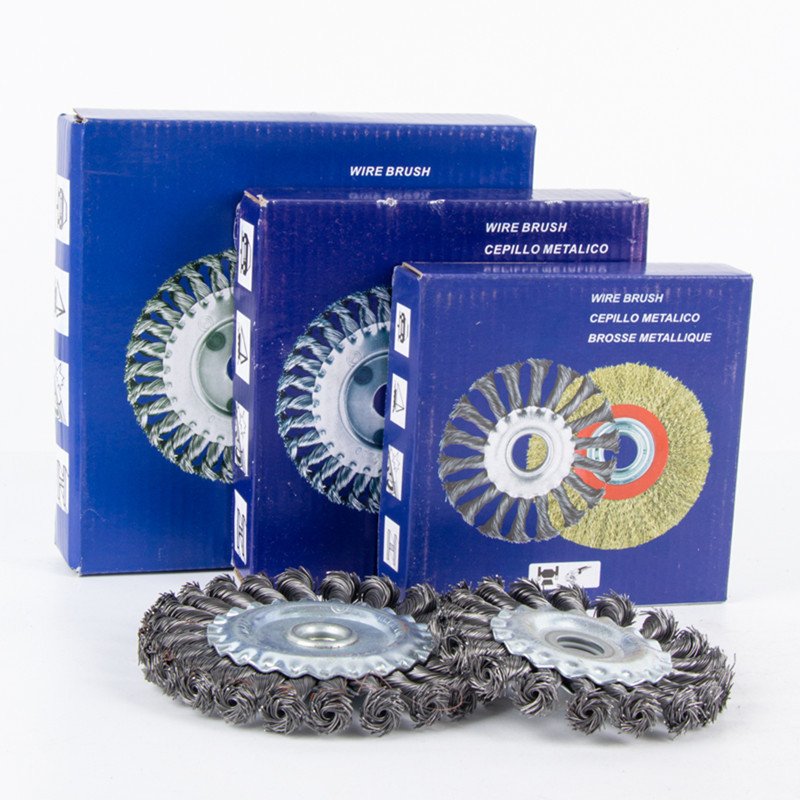 Keerdunud lametraadist lihvketas – lõikamise ja roostetõrje, paralleelne disain, süsinikteras, 11 000 rpm