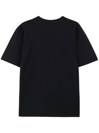 Lühikeste varrukatega fitness T-särk, puuvillast (96%+), vaba lõige, ümmarguse kaelusega, 180–250 g, sportlik riietus