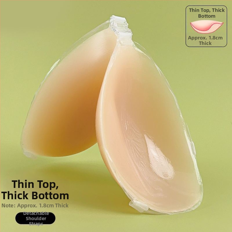 Silikoonne nähtamatu rinna plaastrid, õhuke, tõstefunktsioon, ristkülikukujuline nibu kuju