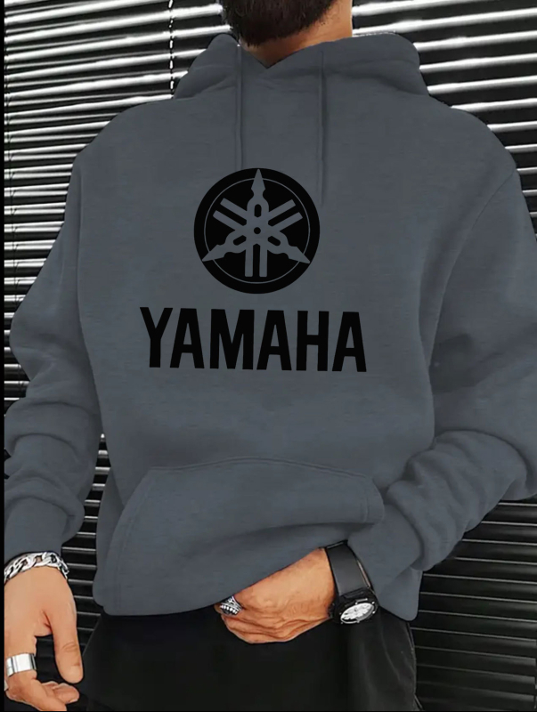 Kaputsiga fleecevooderiga pullover, laia lõikega, 3D tähtede trükk ja 3D tasku