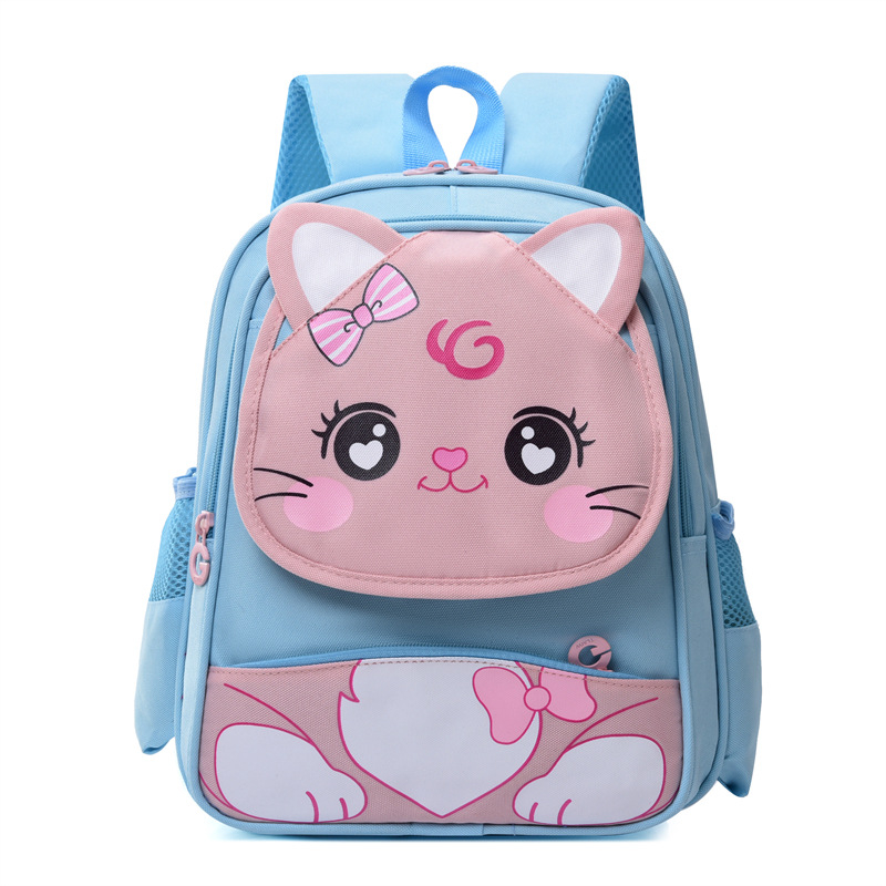 Laste koolikott nailonist, hingav disain, õhu-padi õlarihmad, polüestri vooder (armas lapsele sobiv koolistiil)