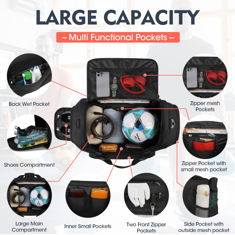 Oxfordi kangast sportlik seljakott, veekindel, ultrakerge, antibakteriaalne, õhupadjaga õla-rihmad