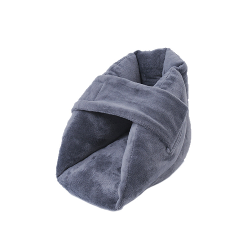 TW016 kandade padja jalgade hoolduseks — veluur ja kõva puuvill, kandade ja jala kaitse, õenduspadja, logotüübi trükk, kohandamine saadaval, 3-aastane garantii