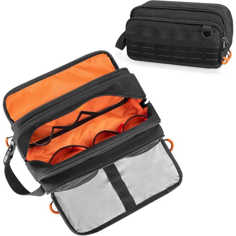 Taktiline reisikott meestele habemeajamiskorraldajaga