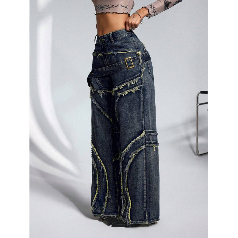 Meeste teksad fleece'iga voodriga, vaba lõige, sirge jalg, kahekordne vöökoht ja nööri sulgemine