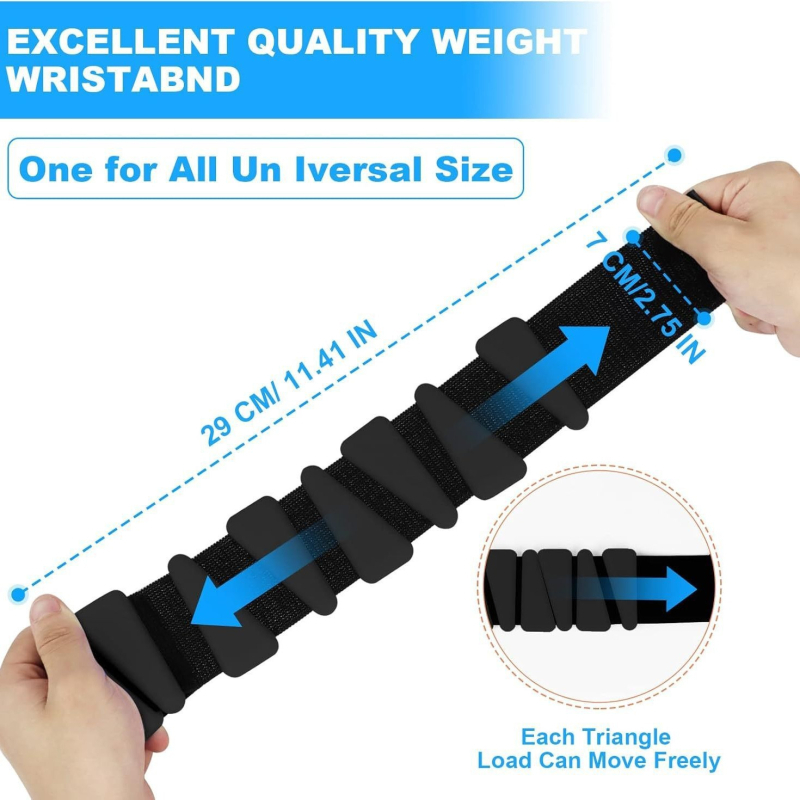 Kaaluga treeningkäevõru – FQcds, universaalne, materjal 3283093, sobib jooksuks ja fitnessiks