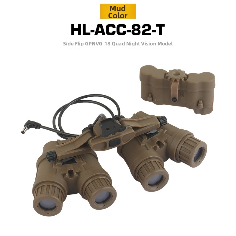 WOSPORT GPNVG-18 Nelja-silmaga öövaatlusseade, külgflipp