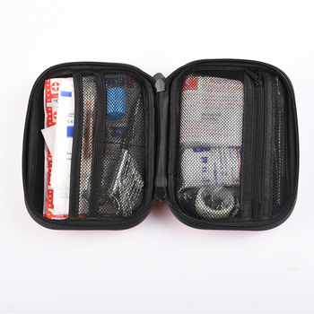 Kantav väline esmaabi- ja trauma meditsiini komplekt plastikust, 2022. aasta mudel, logoga trükitud