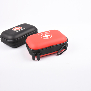 Kantav väline esmaabi- ja trauma meditsiini komplekt plastikust, 2022. aasta mudel, logoga trükitud