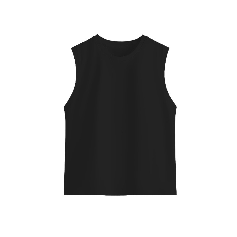 Laste sportlik varrukateta vest, 92% puuvill, 3–8 aastat, suvi