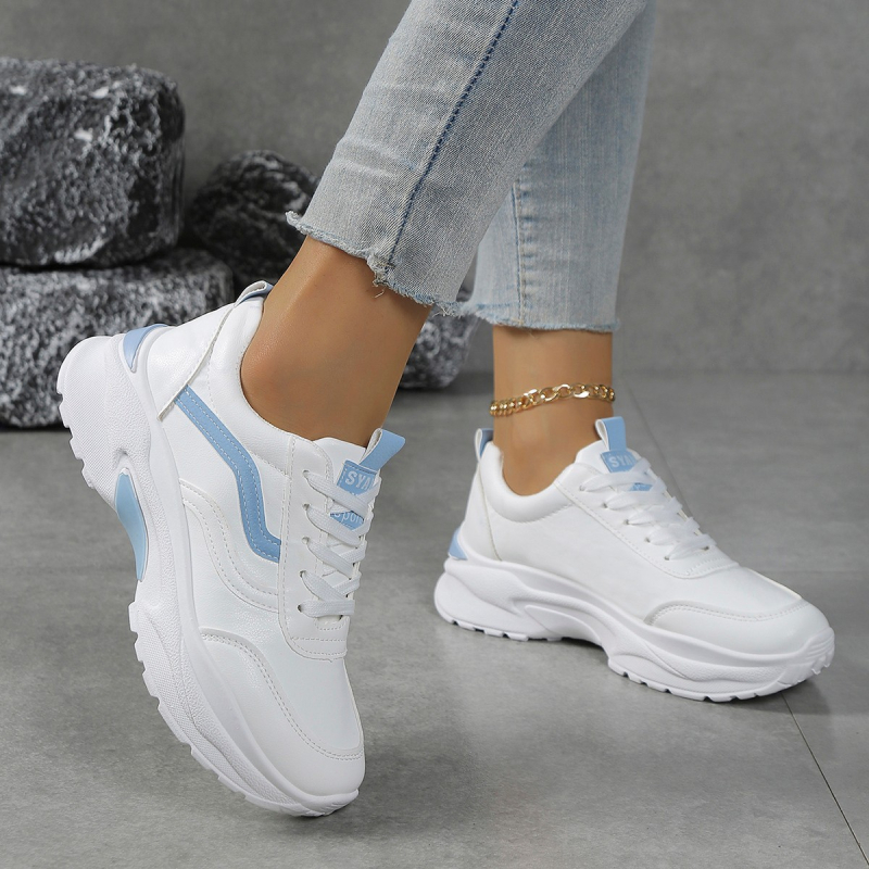 Naistele dad shoes, lihtne stiil, ümmargune varvas, PU ülemine, nahast tald, madal kõrgus, lutt