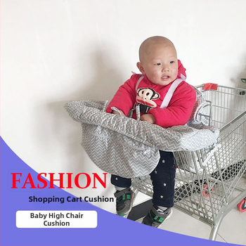 Doole beebide ostukorvi istmepadi – pehmendatud istmepadi ostukorvile ja söögito_toolidele; materjal: Printed Chunya Spinning; täidis: liimivaba puuvill; sobib üle 6 kuu vanustele lastele