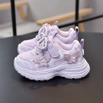 Laste jooksujalatsid PU ülaosaga, kummist välistald, Velcro kinnitusega, libisemiskindel ja löögisummutav, sobib kevad-suve-sügis