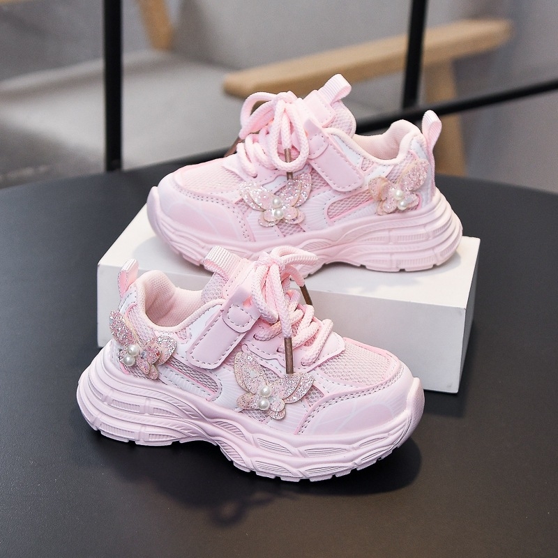 Laste jooksujalatsid PU ülaosaga, kummist välistald, Velcro kinnitusega, libisemiskindel ja löögisummutav, sobib kevad-suve-sügis