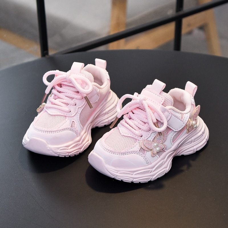 Laste jooksujalatsid PU ülaosaga, kummist välistald, Velcro kinnitusega, libisemiskindel ja löögisummutav, sobib kevad-suve-sügis