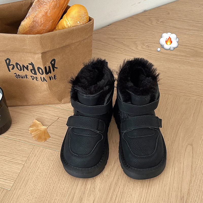 Nilkkbootid tüdrukutele mikrofibra ülaosaga, Korea stiilis, 7–16 aastat