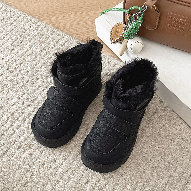 Nilkkbootid tüdrukutele mikrofibra ülaosaga, Korea stiilis, 7–16 aastat