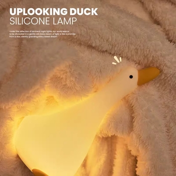 Silikoonist öövalgus pardiforma kujul, sisseehitatud akuga, karikatuurne stiil, taimer