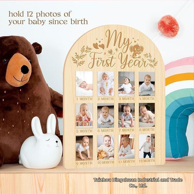 Beebide milestone fotoraam – Dingchuan, jaapani stiil, fotode paigutuse rekvisiit, materjal: Muu