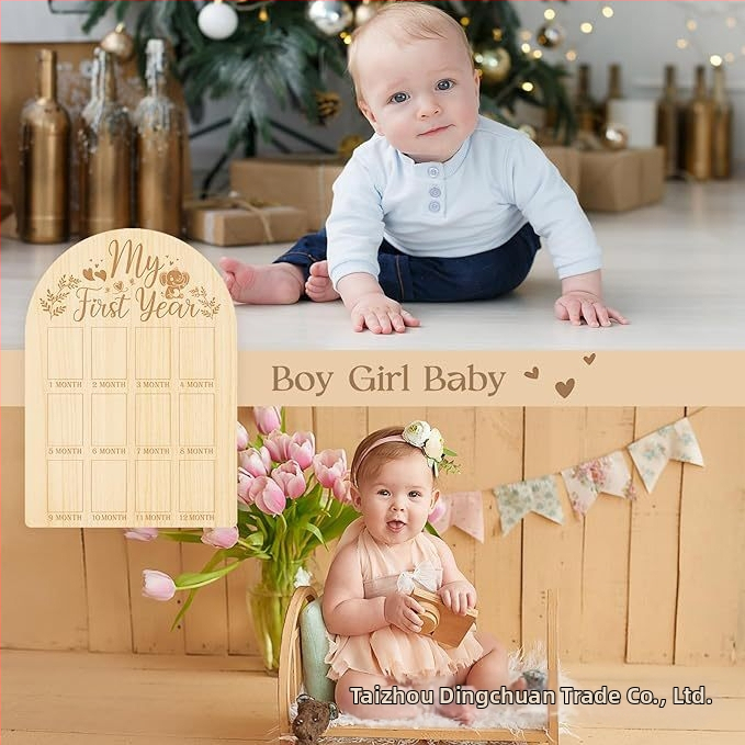 Beebide milestone fotoraam – Dingchuan, jaapani stiil, fotode paigutuse rekvisiit, materjal: Muu