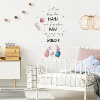 Seinasticker PVC – loomamotiiv, isekleepuv, veekindel, lame disain, 1 tk, elutuppa, magamistuppa ja laste toale