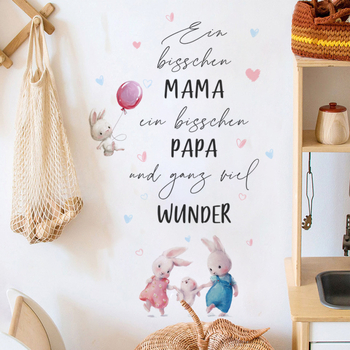 Seinasticker PVC – loomamotiiv, isekleepuv, veekindel, lame disain, 1 tk, elutuppa, magamistuppa ja laste toale