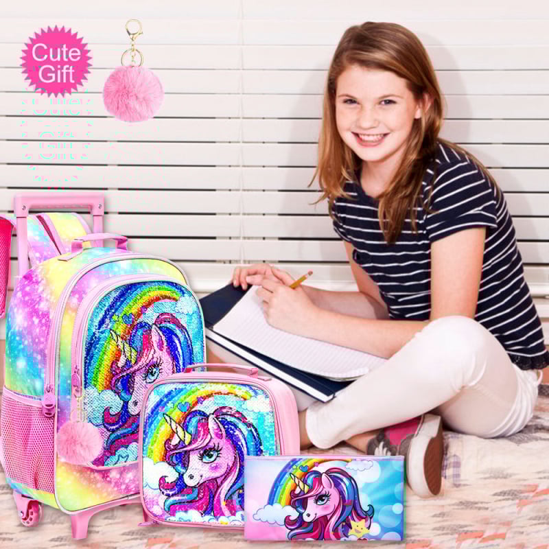 Laste koolirullkott, karikatuurmustriga, ultra-kerge, veekindel, kulumiskindel, selja kaitse, kohandatav