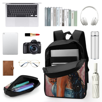 Koolikot koos lõunasöögikoti ja pliiatsikastiga, kohandatava mustriga, polüester, maht kuni 20 L, tõmblukuga sulgemine, sisemine tõmblukukott, kahekordne õlarihm, brändimise võimalus