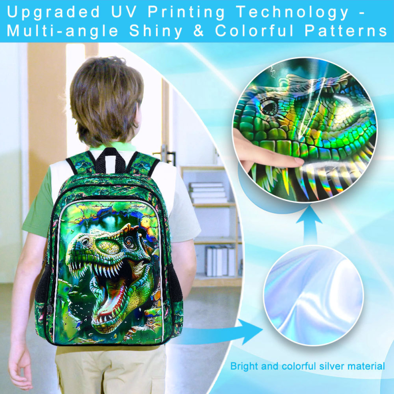 Laste seljakott kõverate õlarihmadega, hingav ja kerge polüesterist, anime muster