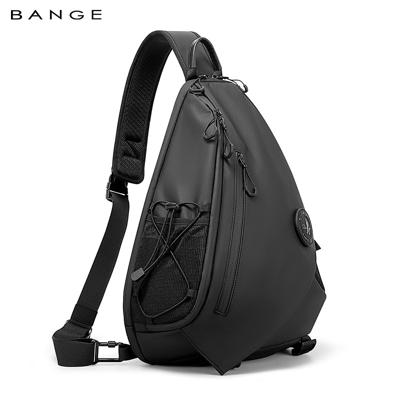 Meeste õlakott — linnaline stiil, Oxford kangas, polüester vooder, ühetooniline disain