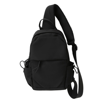 Geantă crossbody în stil street, nylon, primăvara 2024, închidere cu fermoar
