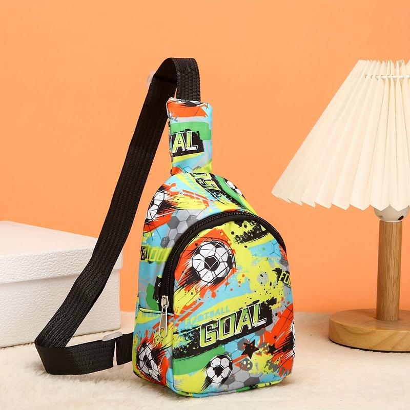 Meeste PU ristvõru kott vaba aja jaoks, aktiivse jalgpalli teema, SKU zk1731045071970341588