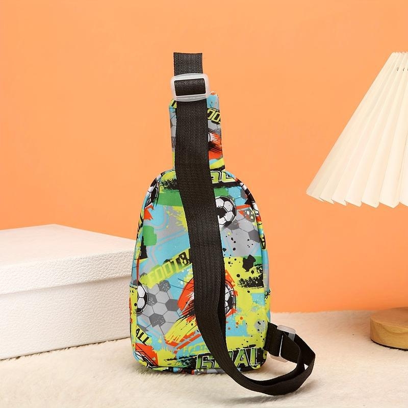 Meeste PU ristvõru kott vaba aja jaoks, aktiivse jalgpalli teema, SKU zk1731045071970341588