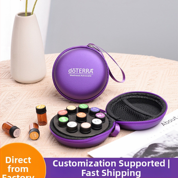 Eeterlike õlide hoiukott 10 sektsiooniga, PU materjal, veekindel, väga kerge, laiendatav