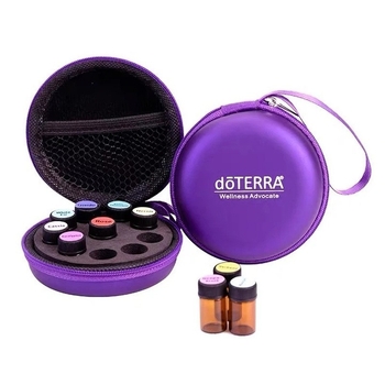 Eeterlike õlide hoiukott 10 sektsiooniga, PU materjal, veekindel, väga kerge, laiendatav