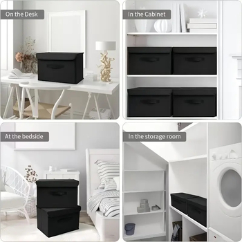 Riidehoiukarp — kokkupandav mittekootud materjalist hoidik, kahekordsete kaantega, eraldatud sektsioonidega, mahutavus 10