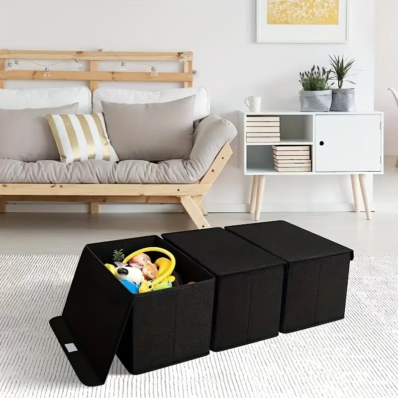 Riidehoiukarp — kokkupandav mittekootud materjalist hoidik, kahekordsete kaantega, eraldatud sektsioonidega, mahutavus 10