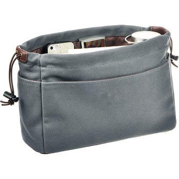 Kangas kosmeetika kott nöörluku ja kaanega - naiste meigikot, vertikaalse ruudu kujuga, ühtlane värv, polüestervooder