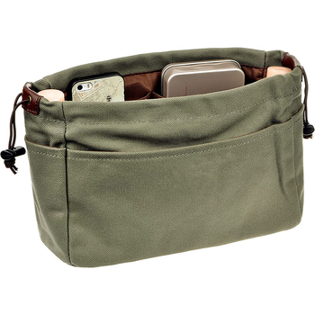 Kangas kosmeetika kott nöörluku ja kaanega - naiste meigikot, vertikaalse ruudu kujuga, ühtlane värv, polüestervooder