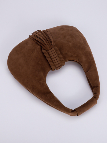 Nubukist Tote kott, Euroopa ja Ameerika vintage stiil, ovaalne kuju, magnetlukk, polüester vooder