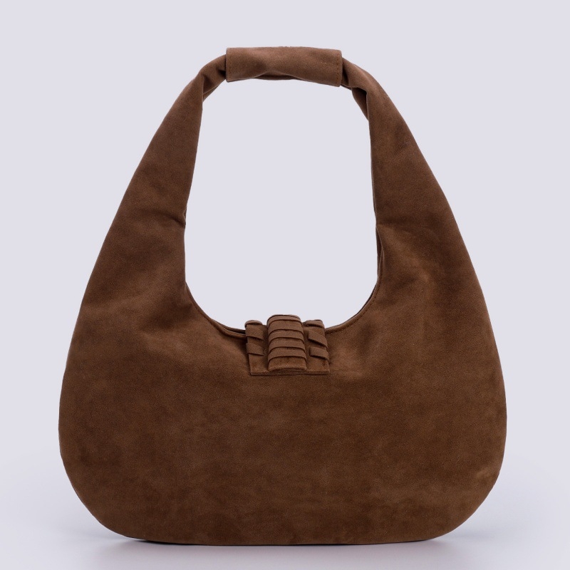 Nubukist Tote kott, Euroopa ja Ameerika vintage stiil, ovaalne kuju, magnetlukk, polüester vooder