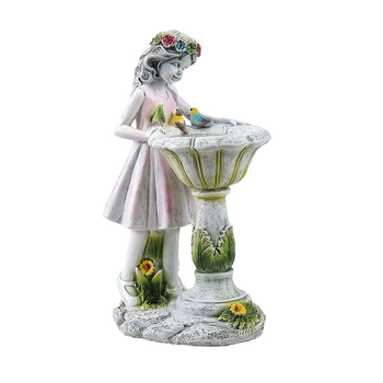 Resiinist aias haldja kuju – Ameerika Country stiil, XZ018 Small Fairy, Bränd XinZhan Electronics