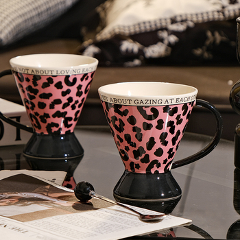 Keraamiline kruus leopardimustriga, hiina stiilis, sobiv reklaamkingitus meestele, sünnipäevaks ja jõuludeks