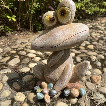 Konn resiinist figuur, karikatuuri stiil, Ameerika disain