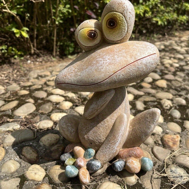 Konn resiinist figuur, karikatuuri stiil, Ameerika disain