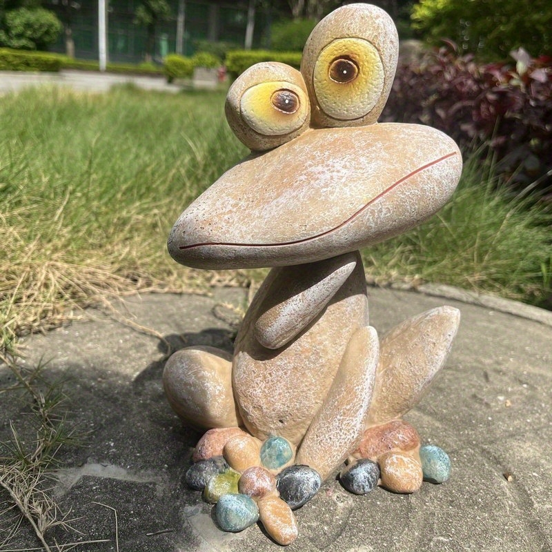 Konn resiinist figuur, karikatuuri stiil, Ameerika disain