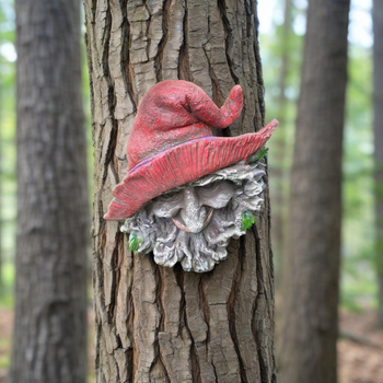 Vaigust valmistatud puuoksale riputatav ornament väljas aeda, kaasaegne minimalistlik stiil, mudel 1144