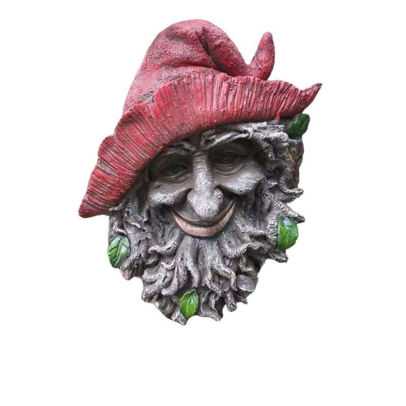 Vaigust valmistatud puuoksale riputatav ornament väljas aeda, kaasaegne minimalistlik stiil, mudel 1144