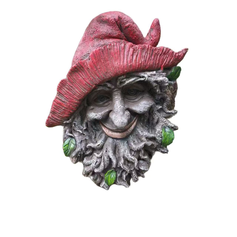 Vaigust valmistatud puuoksale riputatav ornament väljas aeda, kaasaegne minimalistlik stiil, mudel 1144