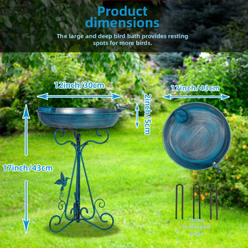 Vasest linnusöötja ja jootmiskauss aianduseks – raudkonstruktsioon, pool-käsitsi ja pool-mehaaniline valmistus, mudel Yf47050301